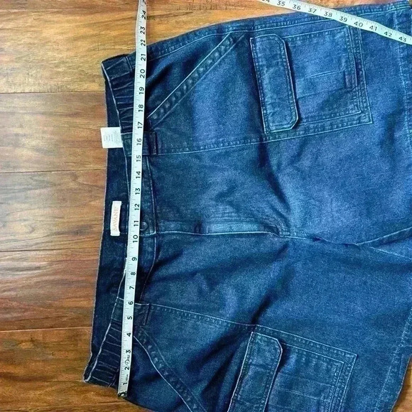 Savane  Men's Denim Cargo Shorts Waste 42 - Picture 6 of 7